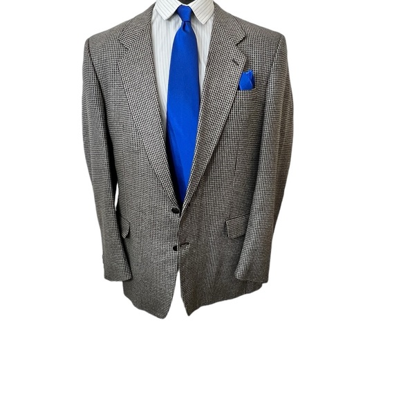 VINTAGE..ANDRE’ VACHON MENS SPORT BLAZER WOOL & SILK IN EXCELLENT CONDITION. - Picture 7 of 12